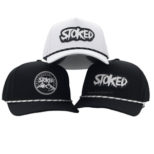 <span class=keywords><strong>Wes</strong></span> Vente en gros OEM Chapeau de golf en corde Logo en caoutchouc PVC personnalisé Chapeau de golf de sport Casquette de baseball en corde perforée découpée au laser - Product Image 3