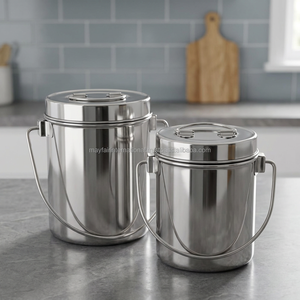 Recipiente de Almacenamiento de Alimentos de Acero Inoxidable Kadi Dabba - Product Image 4