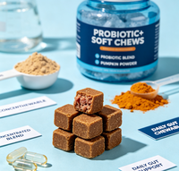 Complément alimentaire naturel pour chiens : Vitamines à mâcher pour soutenir l'immunité, booster immunitaire, antioxydant, défense saisonnière, soutien de la résistance corporelle