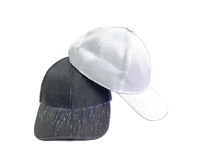 Fibra ottica cappellino LED cappello con 7 colori luminosi incandescente EDC cappelli da Baseball USB ricarica luce fino cappellini Led cappellini natalizi per evento