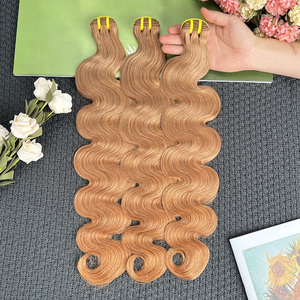 100% Virgin Human Hair #30 Honey Brown <b>Body</b> <b>Wave</b> Bundles Grade 12A Unprocessed Brazilian Remy Hair Extensions - Product Image 4