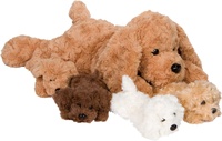Peluche Panda géant réaliste faite à la main, jouet en peluche pour l'anxiété, 4lb