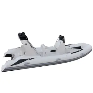 ZY Ce 21 Feet 6.4m China Outboard Rib 600 Boat Aluminum Hull Inflatable Boat For Sale