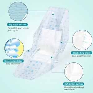 Paquete de 12 Pañales Desechables para Perros Machos Grandes XL, Económicos y Populares para Mayoristas - Product Image 5