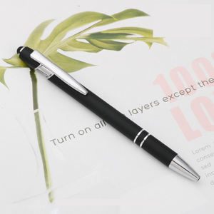Promotional Cheap <b>Stylus</b> Soft Touch Metal <b>Pens</b> Novelty Popular Metal Ballpoint <b>Pen</b> - Product Image 4
