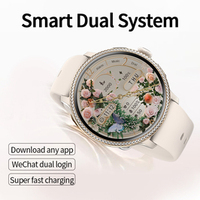 Nouvelle montre connectée pour femmes H80 Diamond 4G avec carte SIM, charge rapide, téléchargement d'applications TikTok, YouTube, Facebook, WhatsApp