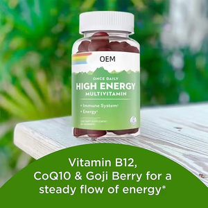 Gomitas Multivitamínicas de Alta Energía con Vitamina C, Vitamina D y Base de Alimentos Integrales y Hierbas, Apoyo para la Función Inmunológica - Product Image 2