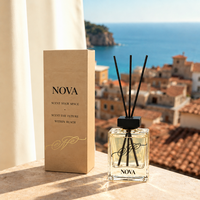 Diffuseur de parfum d'ambiance NOVA, luxe, sans alcool, écologique, artisanal, avec huile essentielle longue durée, 150 ml
