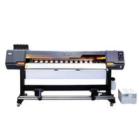 Harga Terjangkau 1.6m 1.8m Printer UV Roll to Roll Kecepatan Tinggi Dual XP600 Print Head Mesin Cetak Banner Printer Outdoor
