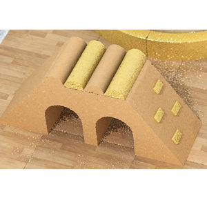 Aire de jeux intérieure moderne à usage commercial, centre de jeux souples avec tunnel, toboggan, structure d'escalade, tubes galvanisés, structure en bois, capacité 100-500 kg - Product Image 2