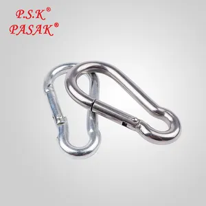 304 Stainless Steel High Quality M8 Carabiner Spring Snap Hooks