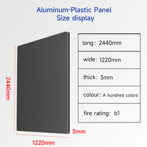 Sters Aluminum Composite Panel 3 Mm Fireproof Outdoor Wall Panel Light Weight - Product Image 5