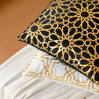 Housse de coussin imprimée 26 lettres alphabétiques, style minimaliste moderne, pour canapé et chambre à coucher, vente en gros transfrontalière
