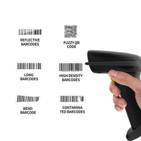 Lecteur de codes-barres portable JINGXIN 1,8 m résistant aux chutes IP54 Bluetooth 5.0 pour la logistique d'entrepôt et la gestion des stocks