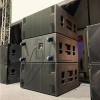 SXH218 Double caisson de basses passif de 18 pouces, caissons de basses puissants, haut-parleur PA de haute qualité, basses profondes, système sonore professionnel pour la scène