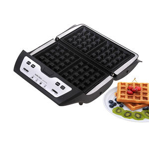Современный стиль быстрый нагрев отель кухня блюдо машина легкая чистка профессионалом вафельница 4 в 1 отличный подарок к празднику - Product Image 1
