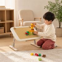 Table de construction moderne XH6 pour salle de classe avec plateau multi-scènes, idéale pour garderie et école, offre ODM