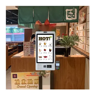 Crtly Smart Selfservice Kiosk Credit Card Ticketing Supermarket Self Checkout Kiosk Payment Machine Mcdonalds Kiosk