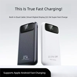 Batería Externa Personalizada de Alta Capacidad 10000 mAh con Carga Rápida de 22.5W PD para Teléfono Portátil con Pantalla Digital - Product Image 2