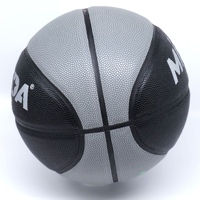 Kendi Logonuzu Özelleştirin PU Deri Basketbol Topu Boyut 5/6/7 Bütil Kauçuk İç Lastikli Antrenman İç Mekan Kullanımı