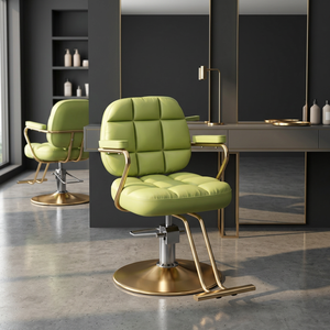 Chaises de salon de coiffure, chaises exclusives pour salon de coiffure, chaises haut de gamme pour coloration à chaud, chaises de coupe de cheveux réglables - Product Image 1