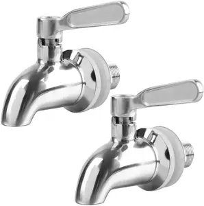 stainless steel beverage dispenser replacement PERA 12/16 mm faucet tap spigot