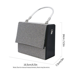 Women's Dinner Clutch Bag Solid Color <b>Box</b> Fashion All-<b>match</b> Wedding Suit Handbag Custom Wholesale Evening Party Bags - Product Image 2