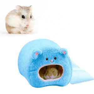 Mini ayı şekli küçük hayvanlar evcil yumuşak pamuk polar ev için gine domuz hamster tavşan - Product Image 1