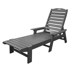 Vente en gros de chaises longues de plage extérieures en PEHD Mobilier moderne de chaises longues de <span class=keywords><strong>jardin</strong></span> Chaises longues durables Mobilier d'extérieur - Product Image 1