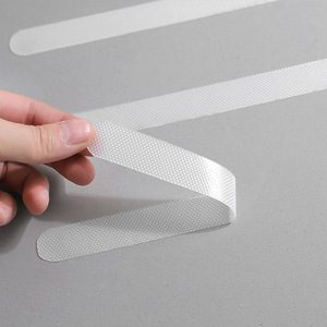 Bandes antidérapantes pour salle de bain, PVC transparent, paquet de 5, pour la sécurité des escaliers, de la douche et de la baignoire - Product Image 1