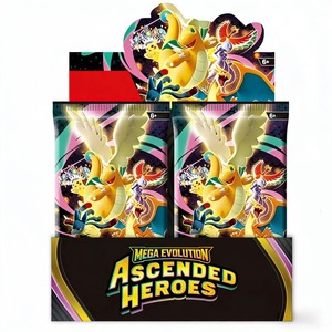 Vente en gros de cartes à collectionner Pokémon TCG Mega Evolution-Ascended Heroes, coffret cadeau, jeu de cartes à collectionner - Product Image 4