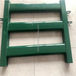 คุณภาพดีที่กําหนดเองชุบสังกะสี / พีวีซีเคลือบ 6 รางแกะแพะวัวม้าแผงรั้วคอก - Product Image 6