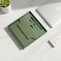 Lot de carnets A5 en cuir PU, personnalisables, couverture rigide, cadeau pour étudiants, 100 feuilles, reliure cousue pour la recherche et les cours