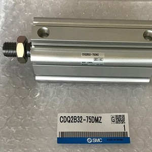 กระบอกสูบแบบบาง Smc Cdq2b32 750mz ตัวเรือนเหล็กมาตรฐาน ปรับระดับได้ บัฟเฟอร์แม่เหล็ก แบบมือขวา - Product Image 1