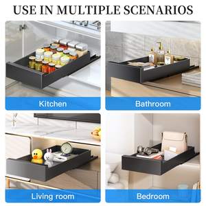 Organisateur de placard coulissant, organisateur de placard amovible fixe, étagères de garde-manger coulissantes, <span class=keywords><strong>tiroir</strong></span> coulissant pour garde-manger, étagère de garde-manger pour cuisine - Product Image 6