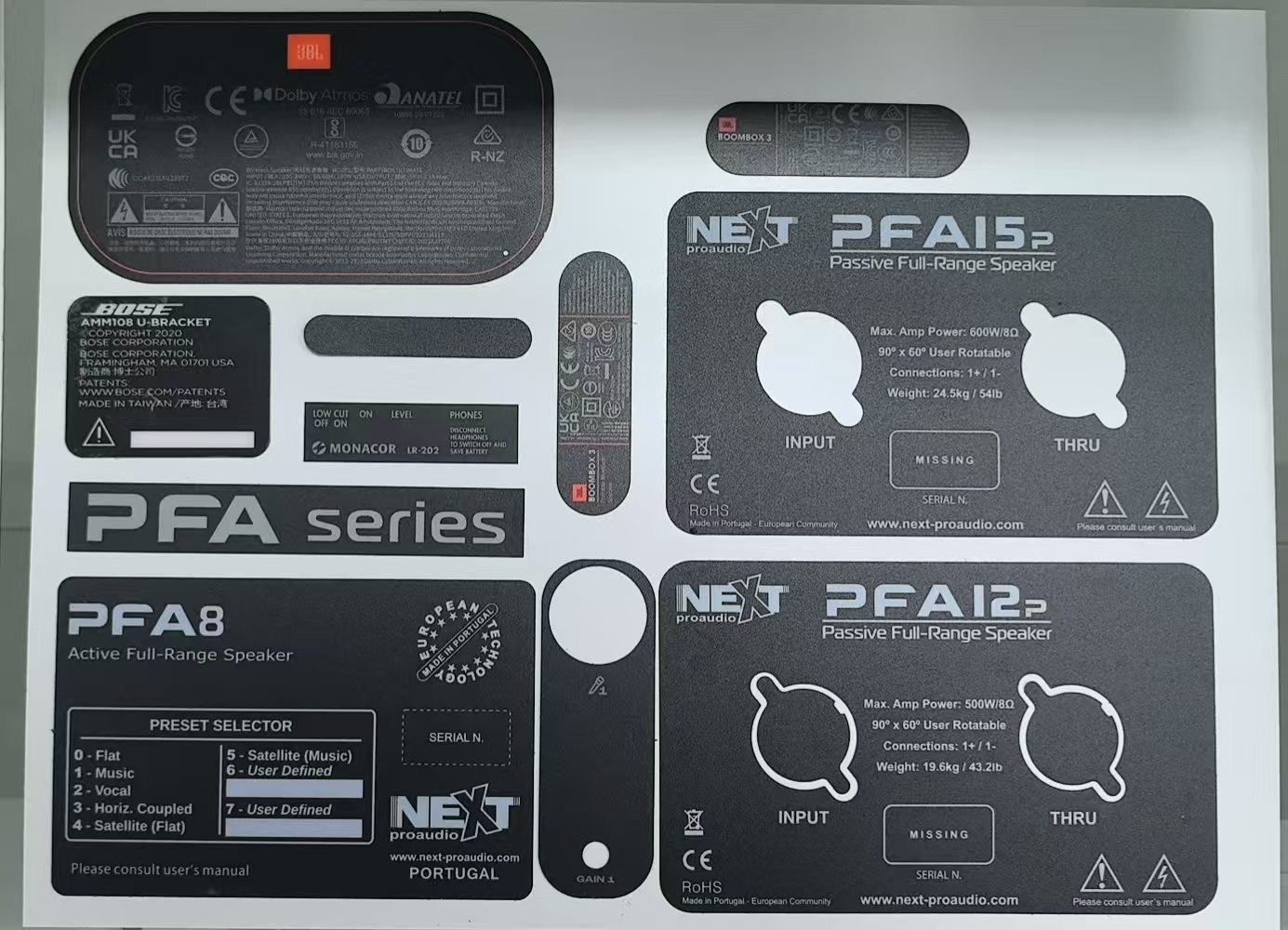 Factory Made Machine Front Panel Membrane Keyboard Cover Adhesive Sticker Window Graphic Overlay Arylic Front Panel · image 2