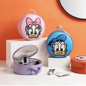 Borsa cosmetica portatile per il trucco da donna con cerniera per ragazze per il trucco da donna - Product Image 6