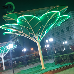 RNKJ personnalisation de la marque idées d'aménagement paysager arrière-cours jardin énergie photovoltaïque arbre solaire - Product Image 5