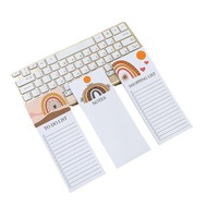 Bloc de notas magnético suave personalizado mensaje nota imanes de nevera lista de compras artículo Bloc de notas magnético
