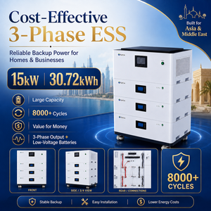 Batería de Litio Apilable Trifásica de Bajo Voltaje, Fabricante de Soluciones Energéticas Integrales para África - Product Image 5