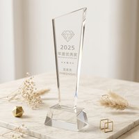 Trophées sportifs en cristal à impression UV personnalisée, médailles en verre, récompenses sportives – Vente en gros à prix abordable