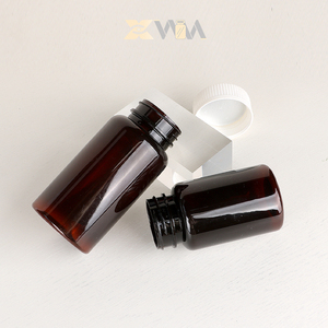 ขวดยาเปล่าสีขาวสำหรับแพทย์บรรจุภัณฑ์พลาสติก PET 300 150 100ออกแบบได้ตามต้องการ - Product Image 5