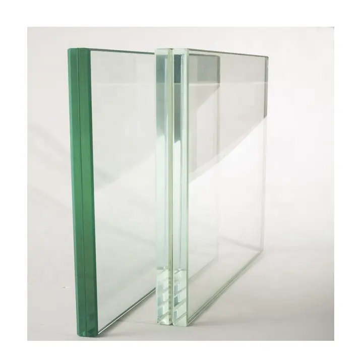 custom size toughened laminated safety building glass 0.76 pvb film 6mm clear laminated glass 12.76mm laminated glass