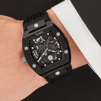 Montre mécanique automatique chronographe de luxe pour homme, boîtier en céramique 44 mm, haute qualité, personnalisable, très vendue