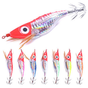 10cm/9g Squid Jig Lure di Pesca di plastica Dura Octopus <span class=keywords><strong>Seppie</strong></span> Calamari Luminoso Jig - Product Image 1