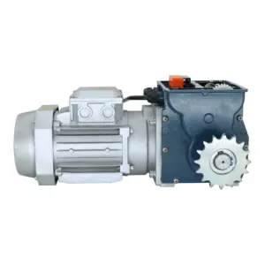 Motor de engranajes de invernadero para sistema de ventilación y sombreado de conducción de piñón de cremallera