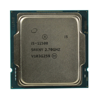 Nouvelle liste de processeurs CPU 11e génération i5 11400 11400f 11600k i7 11700 11700k i9 11900k kf LGA 1200