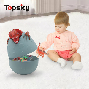 Dessin animé démonter dinosaure oeuf ensemble jouer maison dinosaure monde Simulation vie scène bricolage jouets éducatifs pour les enfants - Product Image 5