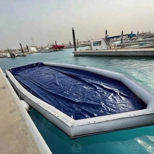 Quai gonflable flottant <span class=keywords><strong>de</strong></span> <span class=keywords><strong>bateau</strong></span> portatif Quai sec <span class=keywords><strong>de</strong></span> matelas d'eau <span class=keywords><strong>de</strong></span> protection complet pour le yacht <span class=keywords><strong>de</strong></span> kayak - Product Image 2