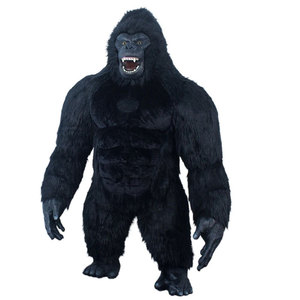 <span class=keywords><strong>Maschera</strong></span> Personalizzata di King Kong per Costume da Mascotte Gonfiabile, <span class=keywords><strong>Maschera</strong></span> di Animale Cartoonesco in Lattice Naturale per Adulti - Product Image 6